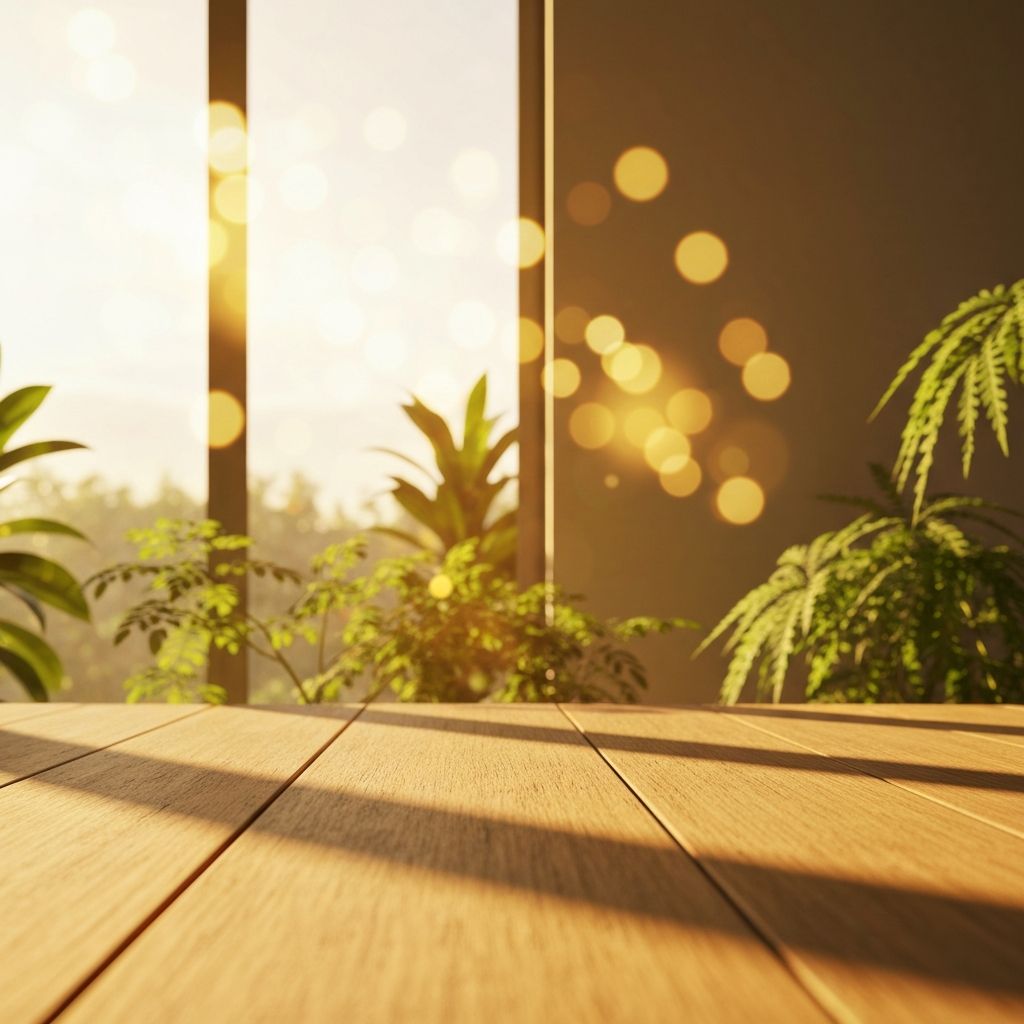 Természetes fény, amely a fizikai jólét szimbolikus megjelenítése